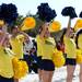 Members of the Michigan cheerleading squad perform on the beach for fans during beach day in Clearwater, Fla. on Sunday, Dec. 30. Melanie Maxwell I AnnArbor.com
